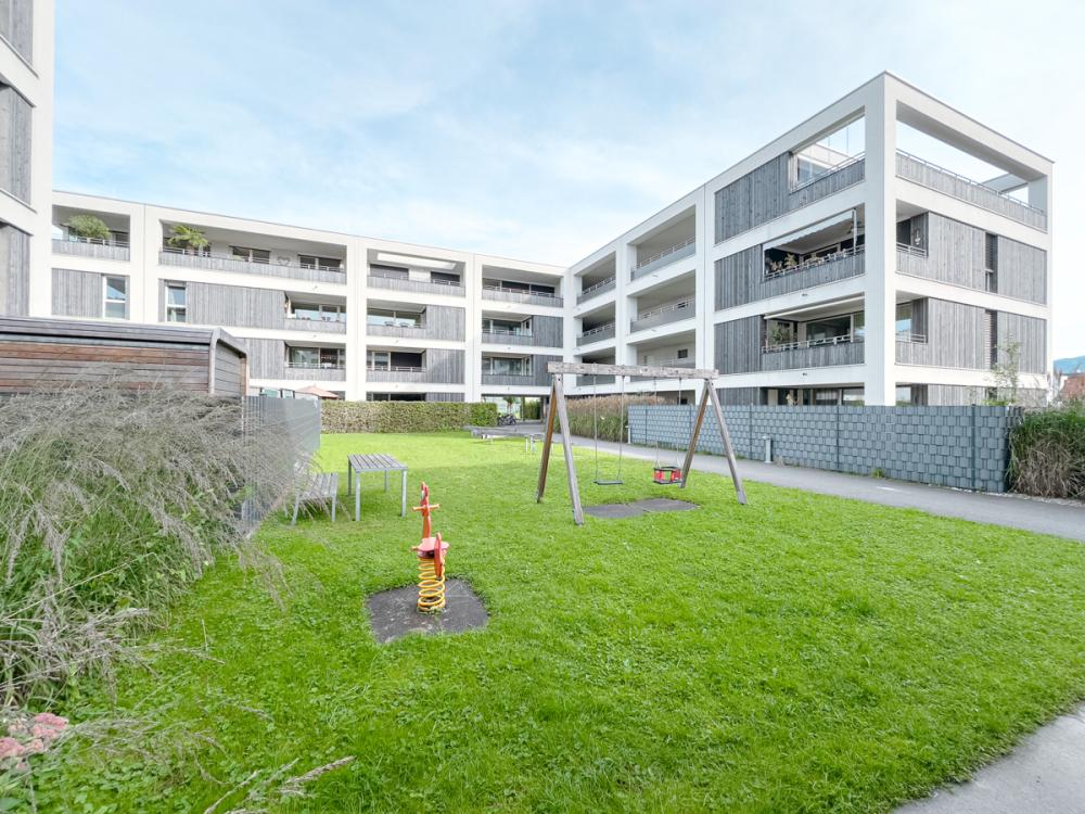 Außenansicht Spielplatz