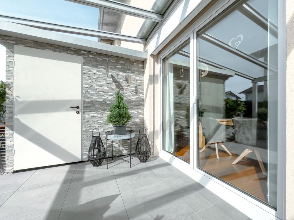 Terrasse Schopf