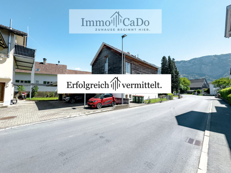 Charmante 3-Zimmer-Gartenwohnung in Kleinwohnanlage und begehrter Lage von Dornbirn