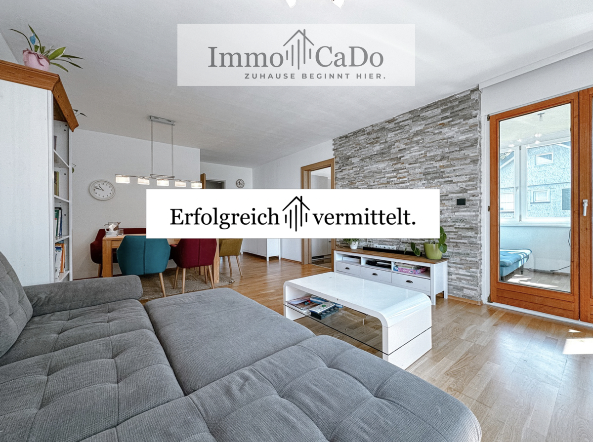 Charmante 3-Zimmerwohnung mit Loggia in Dornbirn-Rohrbach/Forach