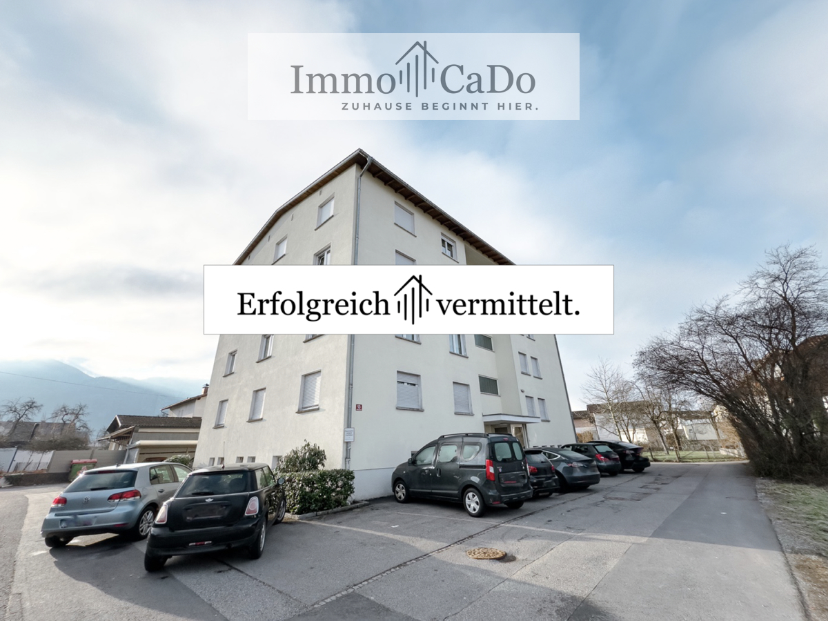 Attraktive 2 Zimmer Anlegerwohnung in Dornbirn
