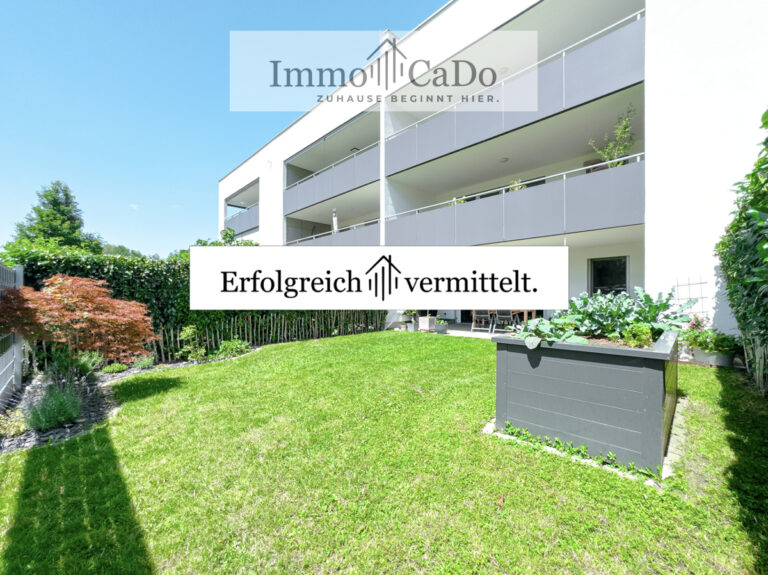 Charmante 2-Zimmer-Gartenwohnung in Hohenems | Wohnbauförderung übernehmbar
