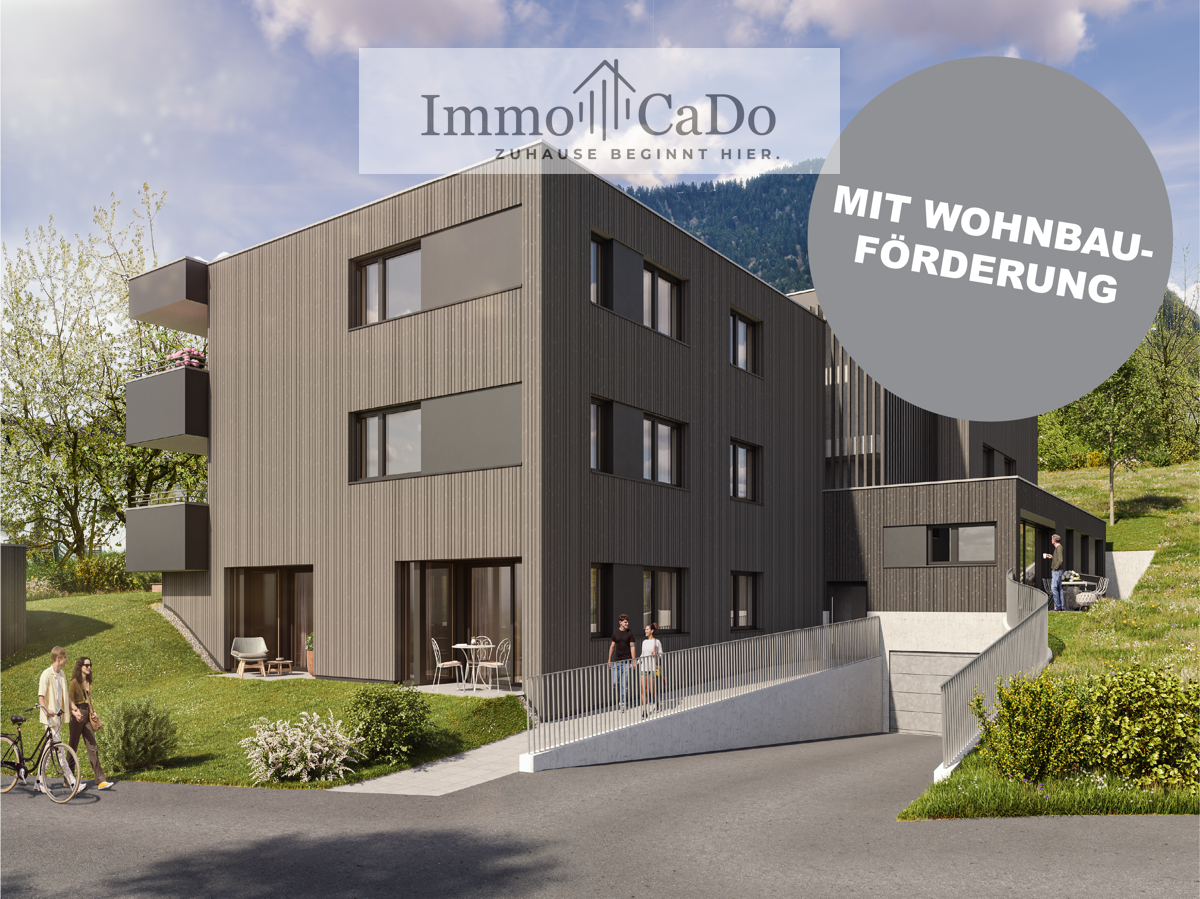 NEUBAU: 3 Zimmer Gartenwohnung in Frastanz, Top 7b
